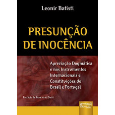 Presunção de Inocência (BASTITI, Leonir)