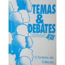 O Ensino do Cálculo - Temas & Debates - Sociedade Brasileira de Educação Matemática (Ano VIII - N.º 6 - 1995)